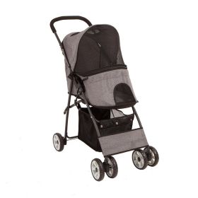 Puppy Pet Four Wheels Dog Jogger Cat Stroller Trolley, One-Click Folding Travel Pet Carrier Trolley Foldable Travel Carriage Cats Cart Pram Puppy Pet Four Wheels Dog Jogger Cat Stroller Trolley, One-Click Folding Travel Pet Carrier Trolley Foldable Travel Carriage Cats Cart Pram